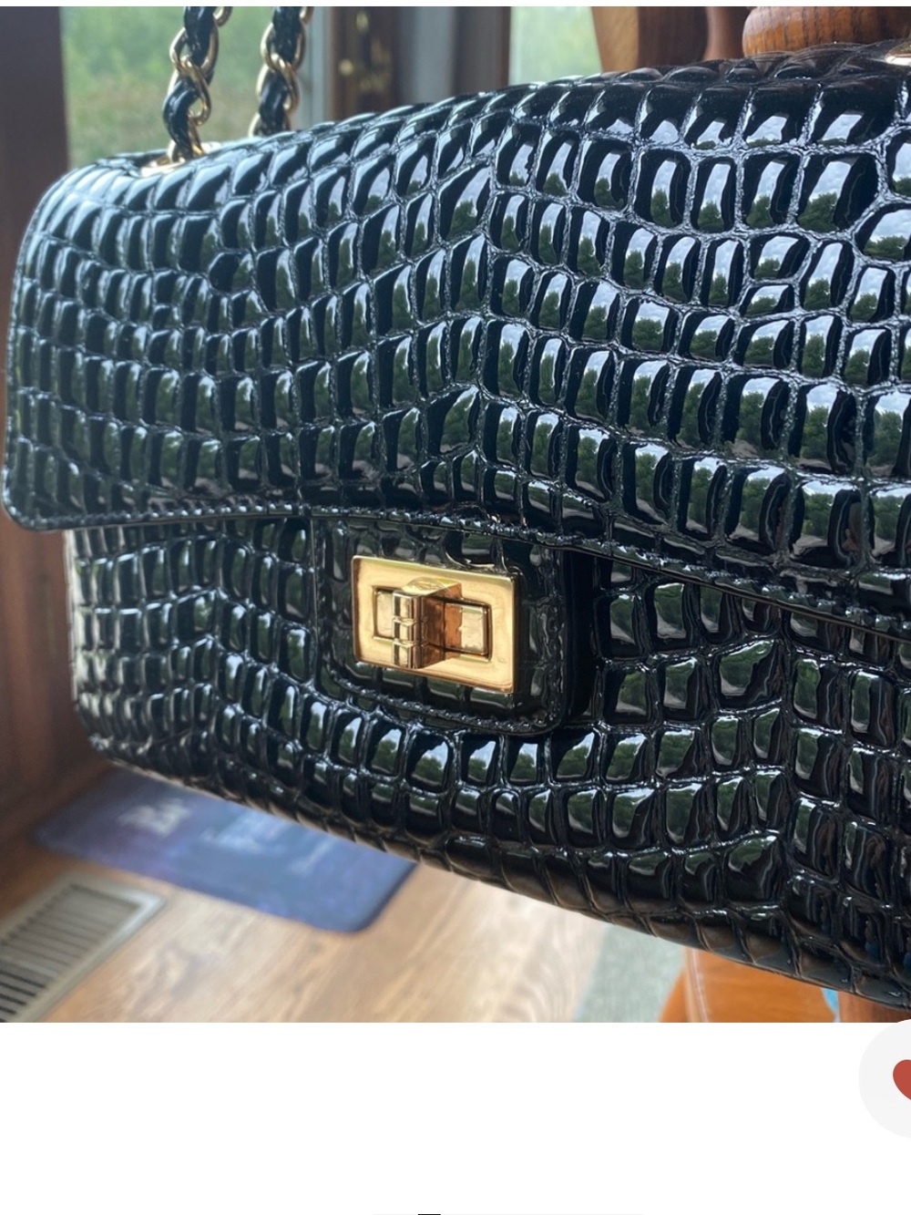 Zenith Black Shoulder Bag Like New